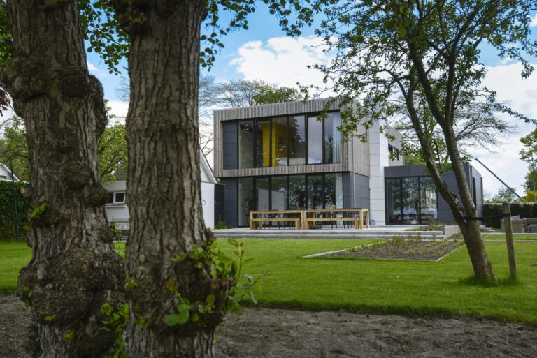 Nieuwbouw moderne energiezuinige woning